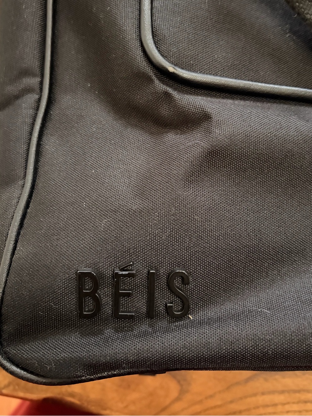 BEIS Black Travel Tote Messenger Bag - Picture 5 of 5